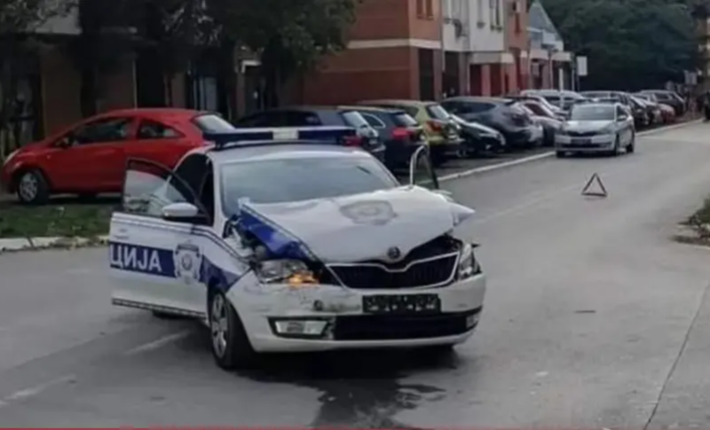 Nepa Njom Slupao Policijski Automobil Nesavjesnom Voza U Ne Ginu Ni