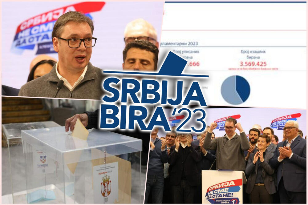 RIK objavio nove rezultate Listi Aleksandar Vučić Srbija ne sme da