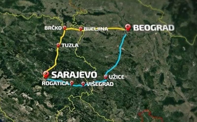 Autoput Od 6 Milijardi KM: Određena Trasa Od Sarajeva Do Beograda U Dva ...