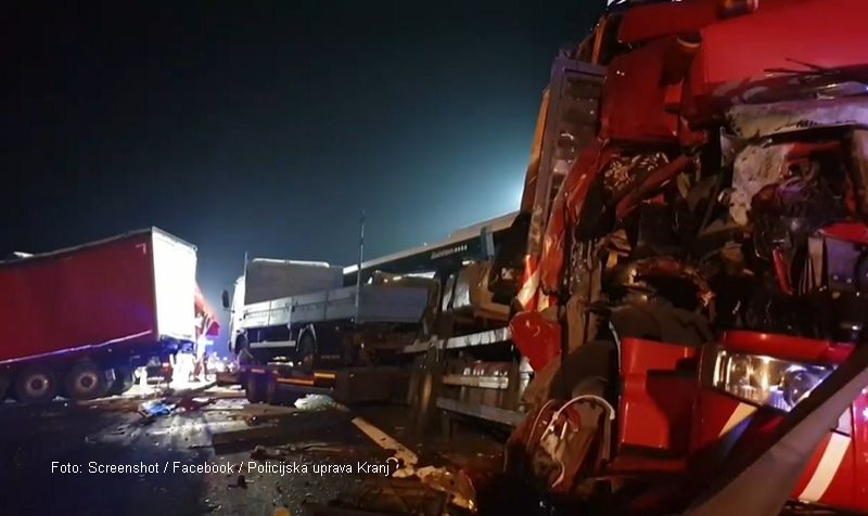 VIDEO - Vozač Kamiona Iz BiH Napravio Haos Na Autoputu U Sloveniji | BL ...