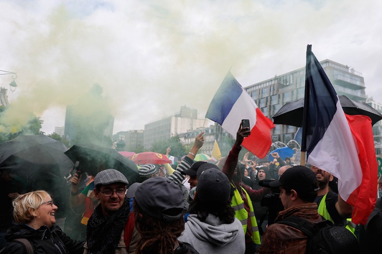 U Francuskoj Novi Protesti: Nekoliko Hiljada Ljudi Na Ulicama Zbog ...