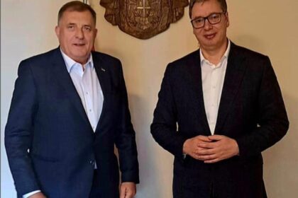 Sastali se Dodik i Vučić: “Jedinstvo srpskog naroda biće snažno potvrđeno” FOTO