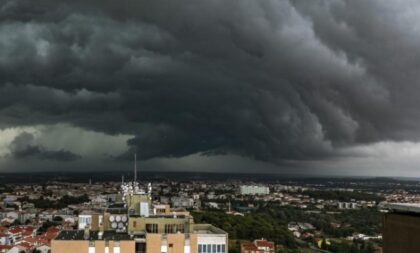 Upozorenje meteorologa: Ovi dijelovi BiH označeni kao područja koja će biti na udaru oluje