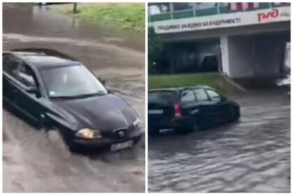 Pljusak pravi haos po Srbiji: Potop na ulicama Novog Sada VIDEO