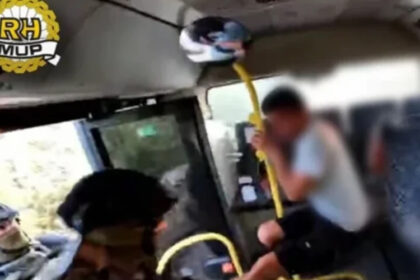 Uhapšen piroman: Policija ga izvukla iz autobusa VIDEO