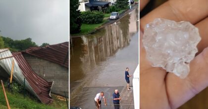 Nevrijeme u Zagrebu: Letjeli krovovi sa kuća, padala stabla, zaustavljeni tramvaji