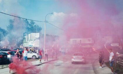 Spektakl na Palama: Veličanstven doček košarkaša Zvezde VIDEO