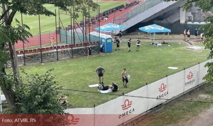 Na oku su policije: Navijači Ferencvaroša u posebnom dijelu na Gradskom stadionu