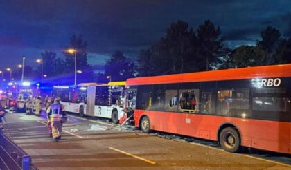 Na mjestu nesreće bilo 110 vatrogasaca: U sudaru dva autobusa povrijeđeno oko 50 osoba