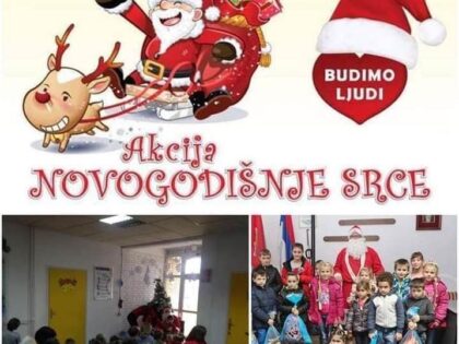 Obradujmo mališane: Počinje humanitarna akcija “Novogodišnje srce”