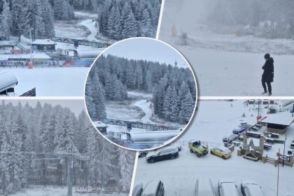 Zimska idila: Kopaonik zavejan, pada i na Tari VIDEO