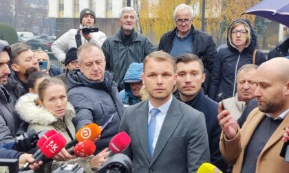 Završen protest: Stanivuković traži sastanak sa Viškovićem i Stevandićem FOTO