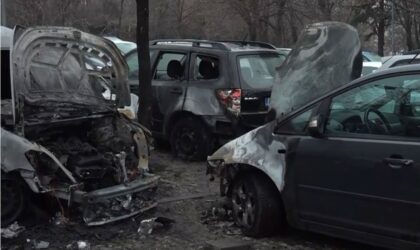 Sedam vozila uništeno: “Ovo je četvrti požar na ovom parkingu” FOTO