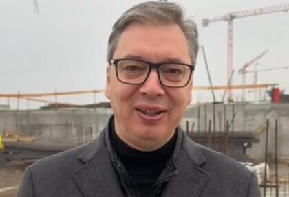 Vučić obišao gradilište za Ekspo 2027: Srbija radi, Srbija se gradi VIDEO