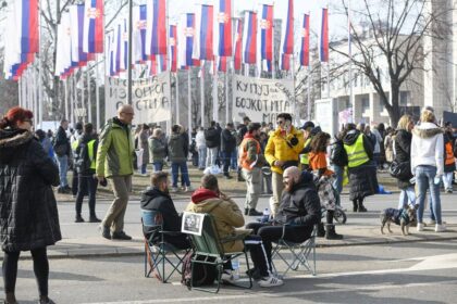 Završena blokada Mosta slobode u Novom Sadu