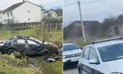 Scene iz filma u Hercegovini: Automobil slupan, vozača nema